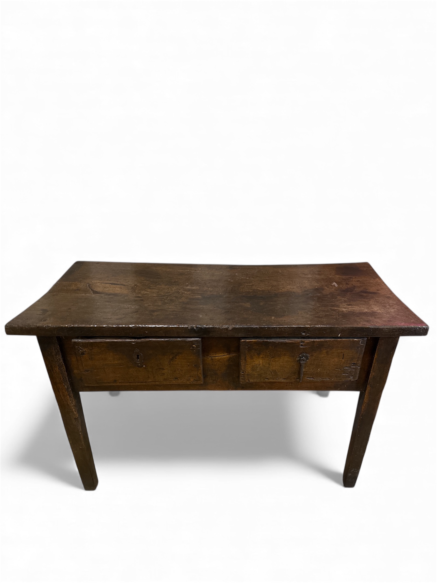 Mesa tocinera de castaño. España siglo XVII