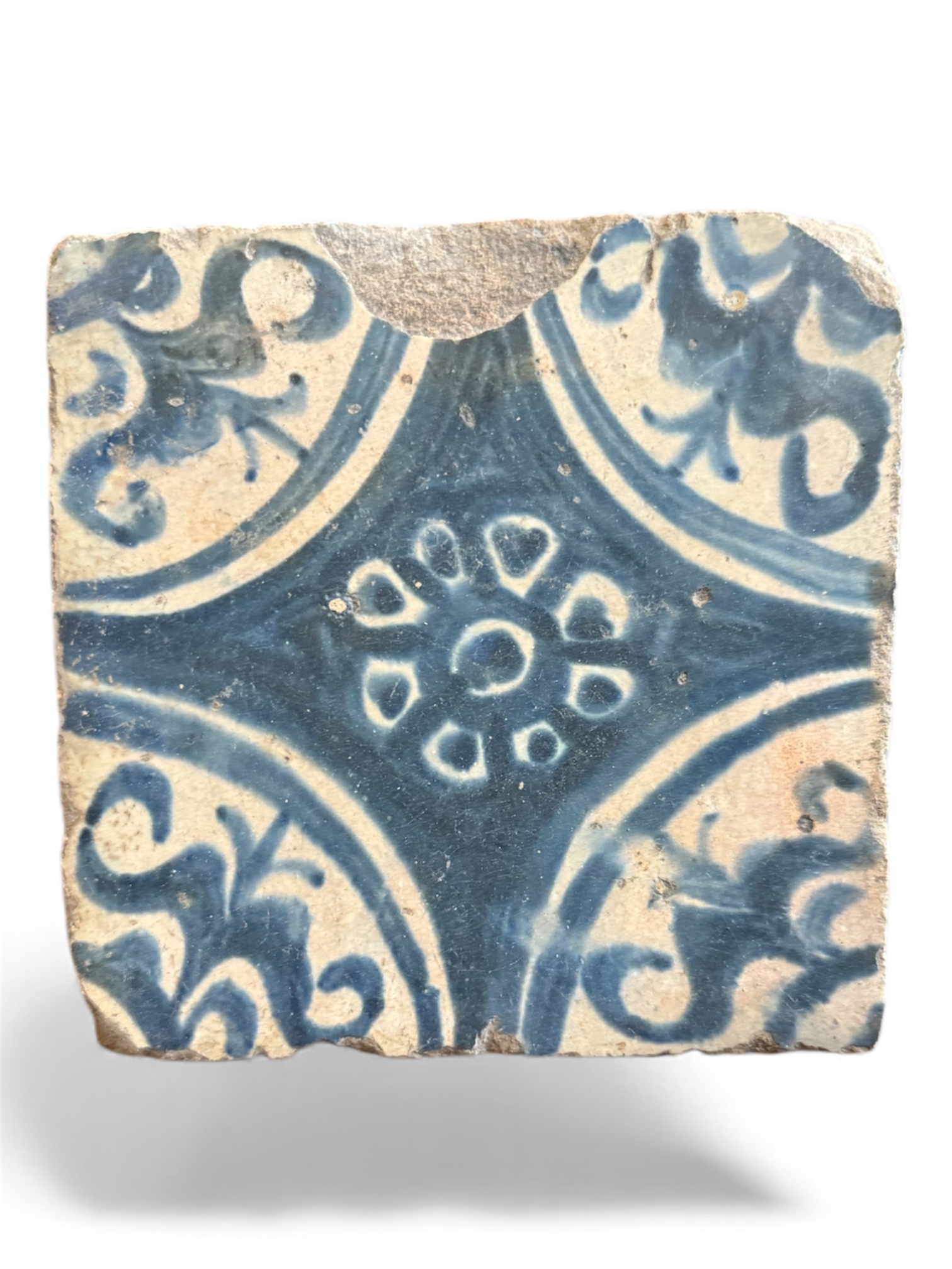 Azulejo gótico de Manises. Siglo XV