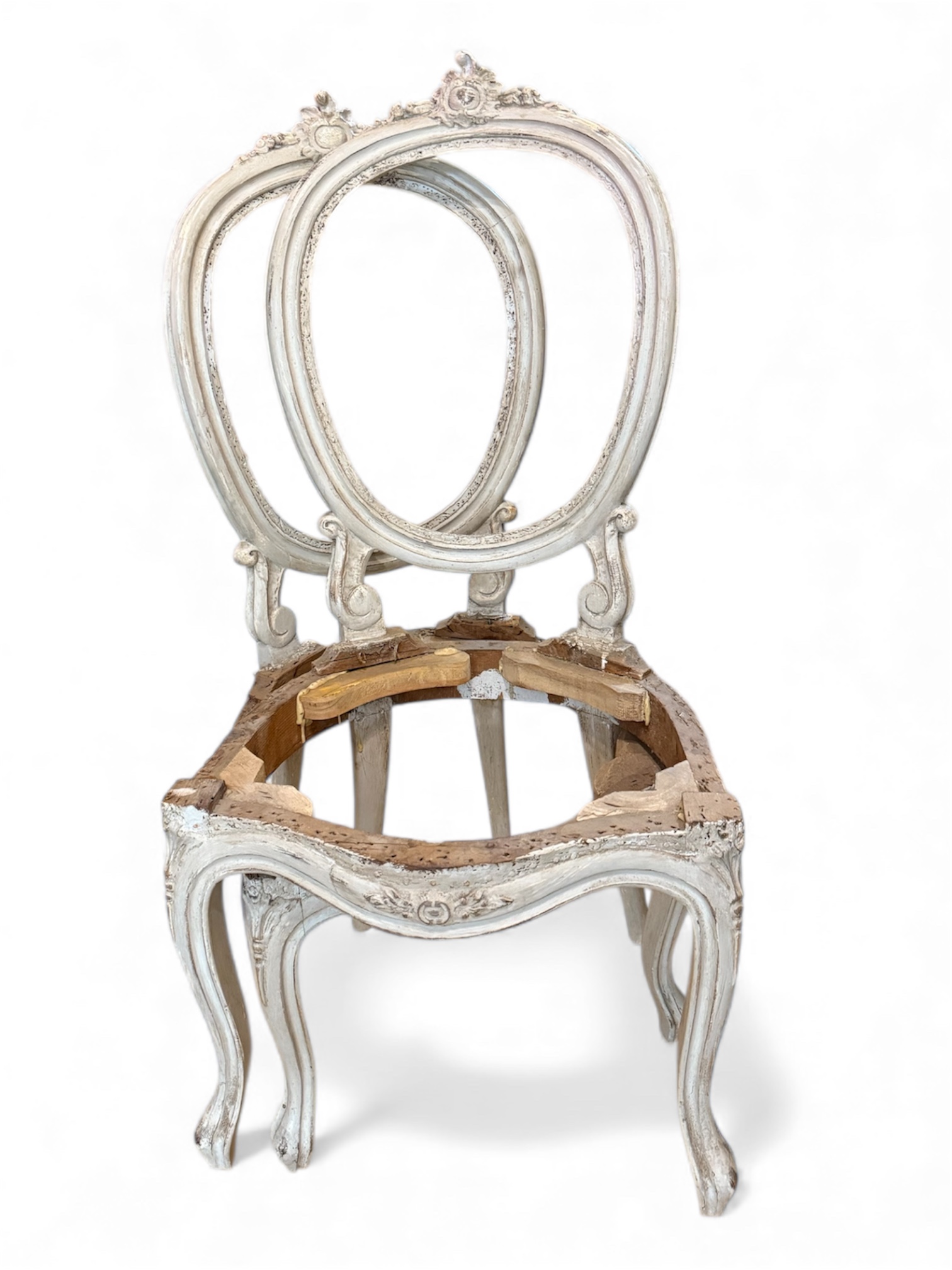 Pareja de sillas Luis XV siglo XIX