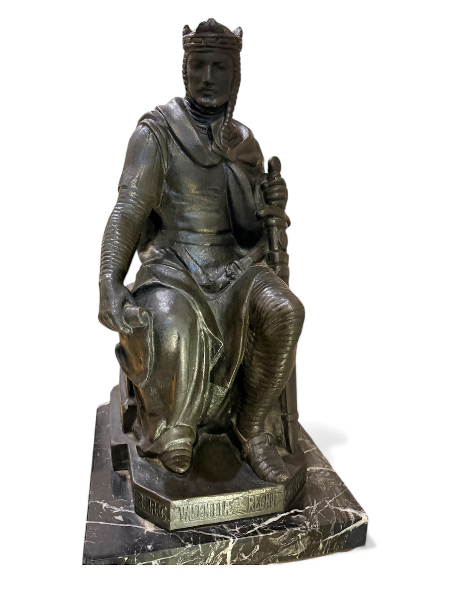 Bronce - Rey Jaime I de Aragón de Vicente Llorens Poy