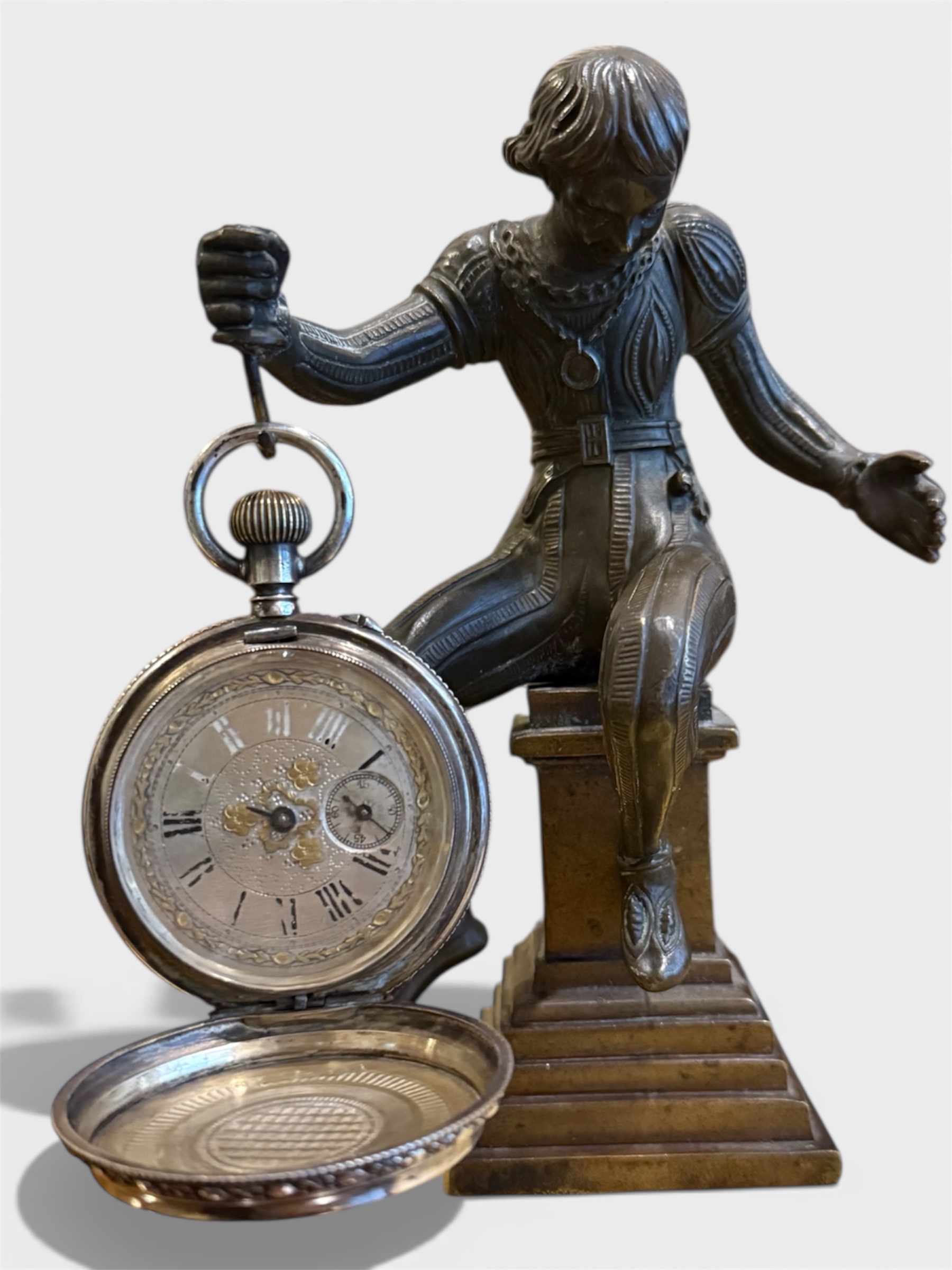 Bronce - Bufón de la corte - siglo XIX