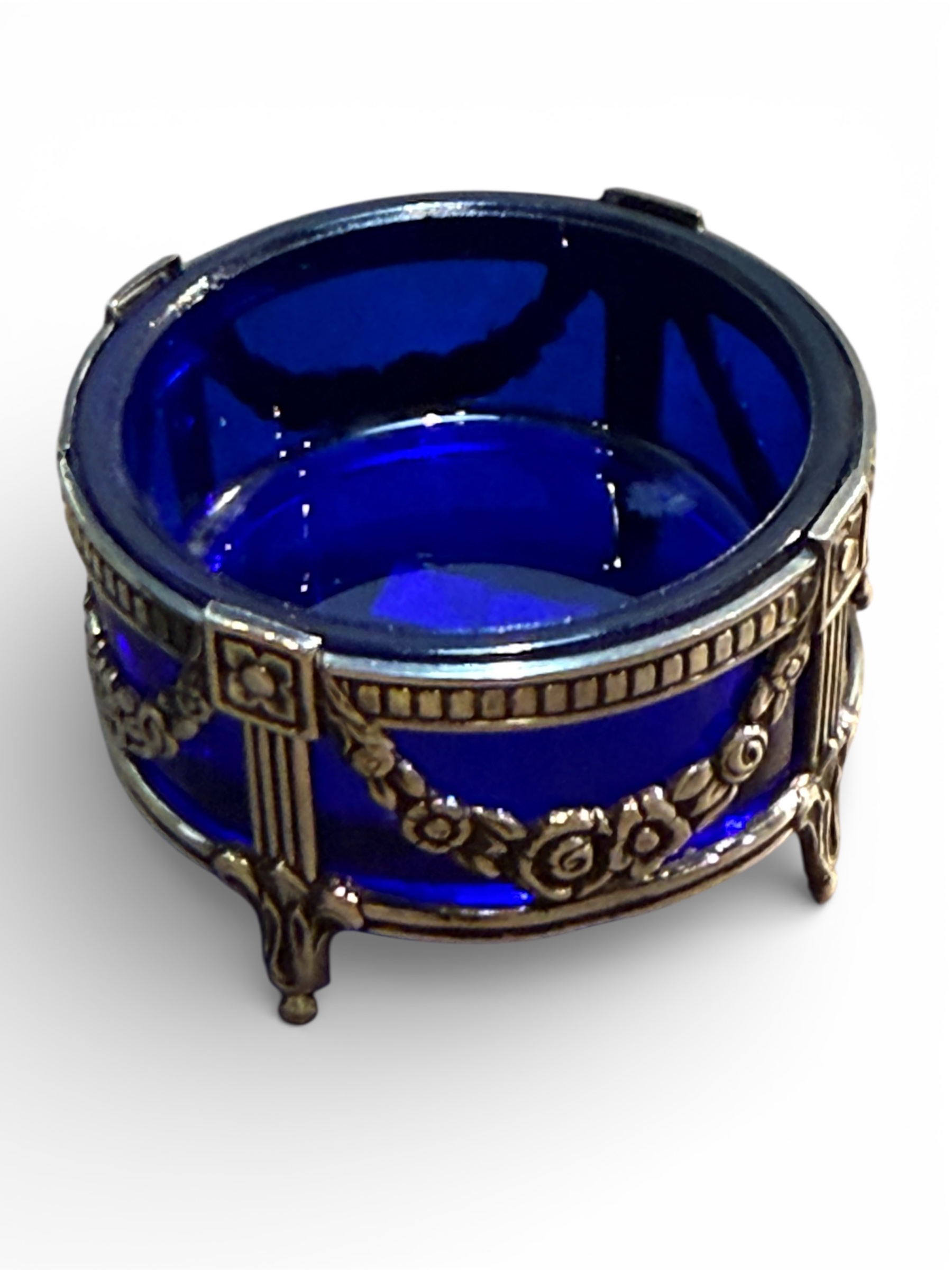 Salero de pizca - Plata de ley