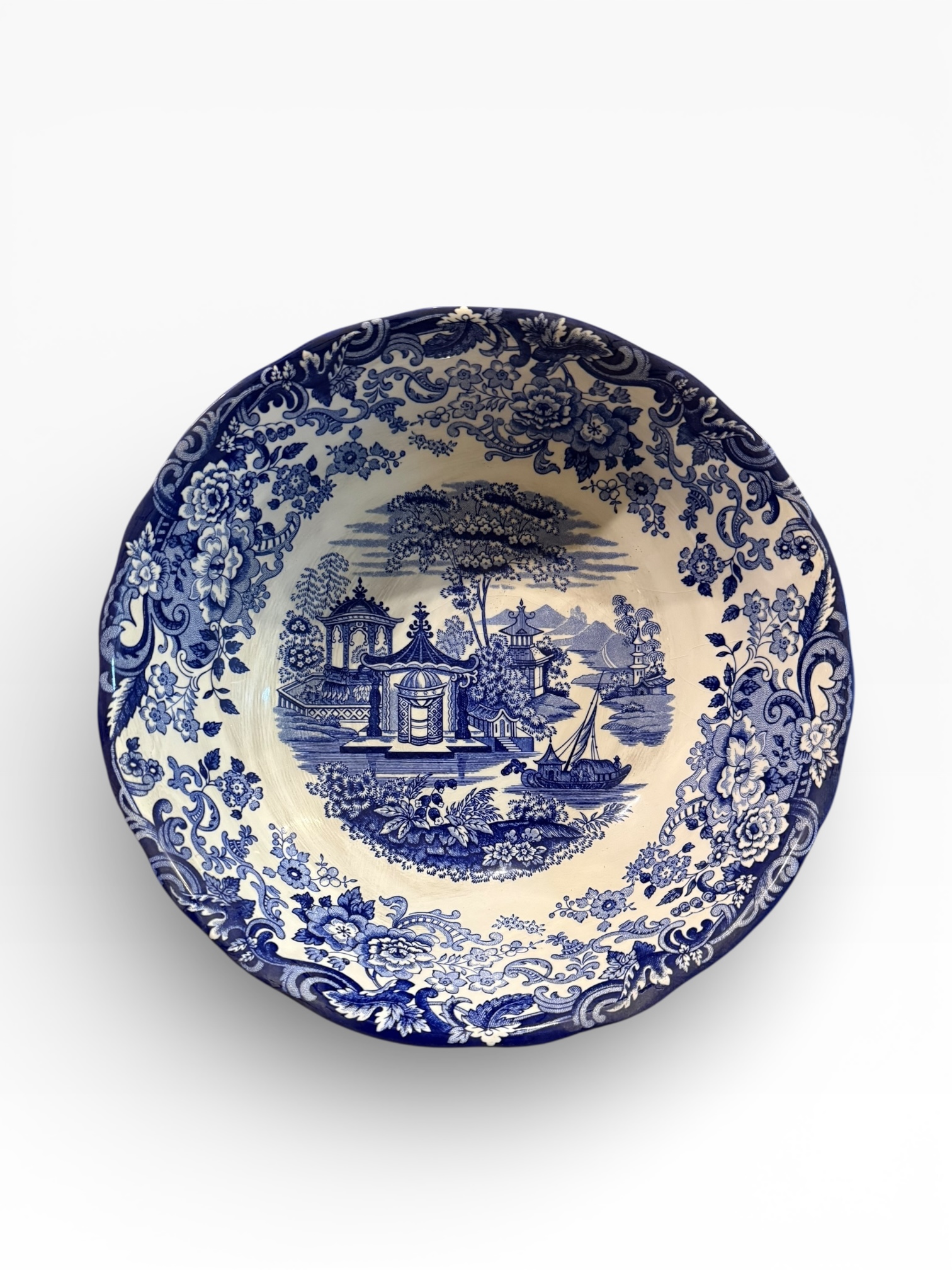 Vajilla completa de La Cartuja de Sevilla y juego de café 57 piezas